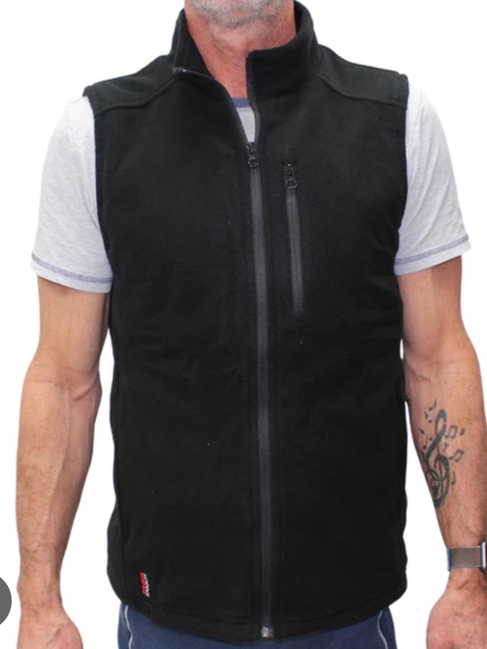 Karbon Fleece Heated Vest Mens Large Womens XL